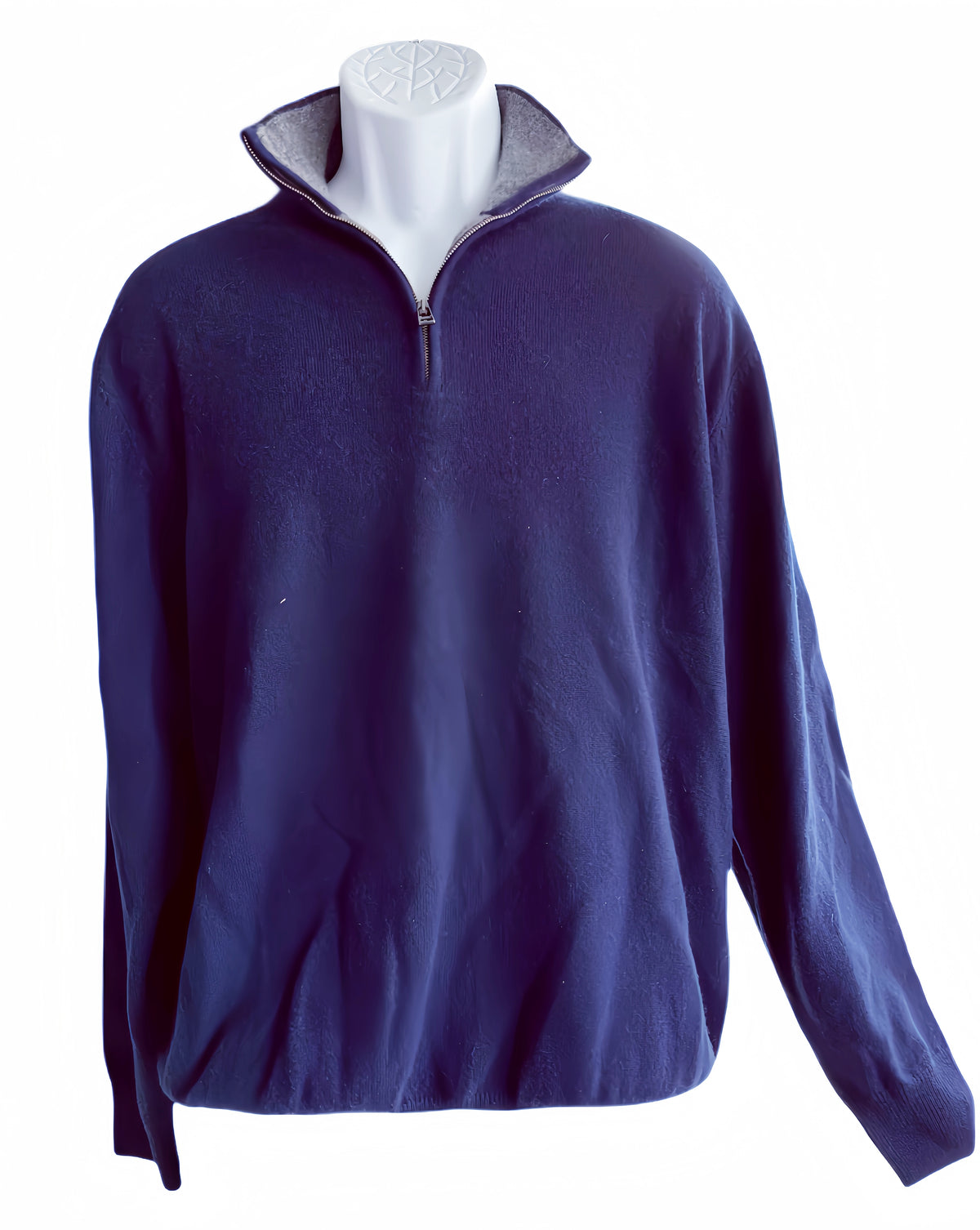 Men’s 100% Cashmere Quarter Zip Sweater #4103